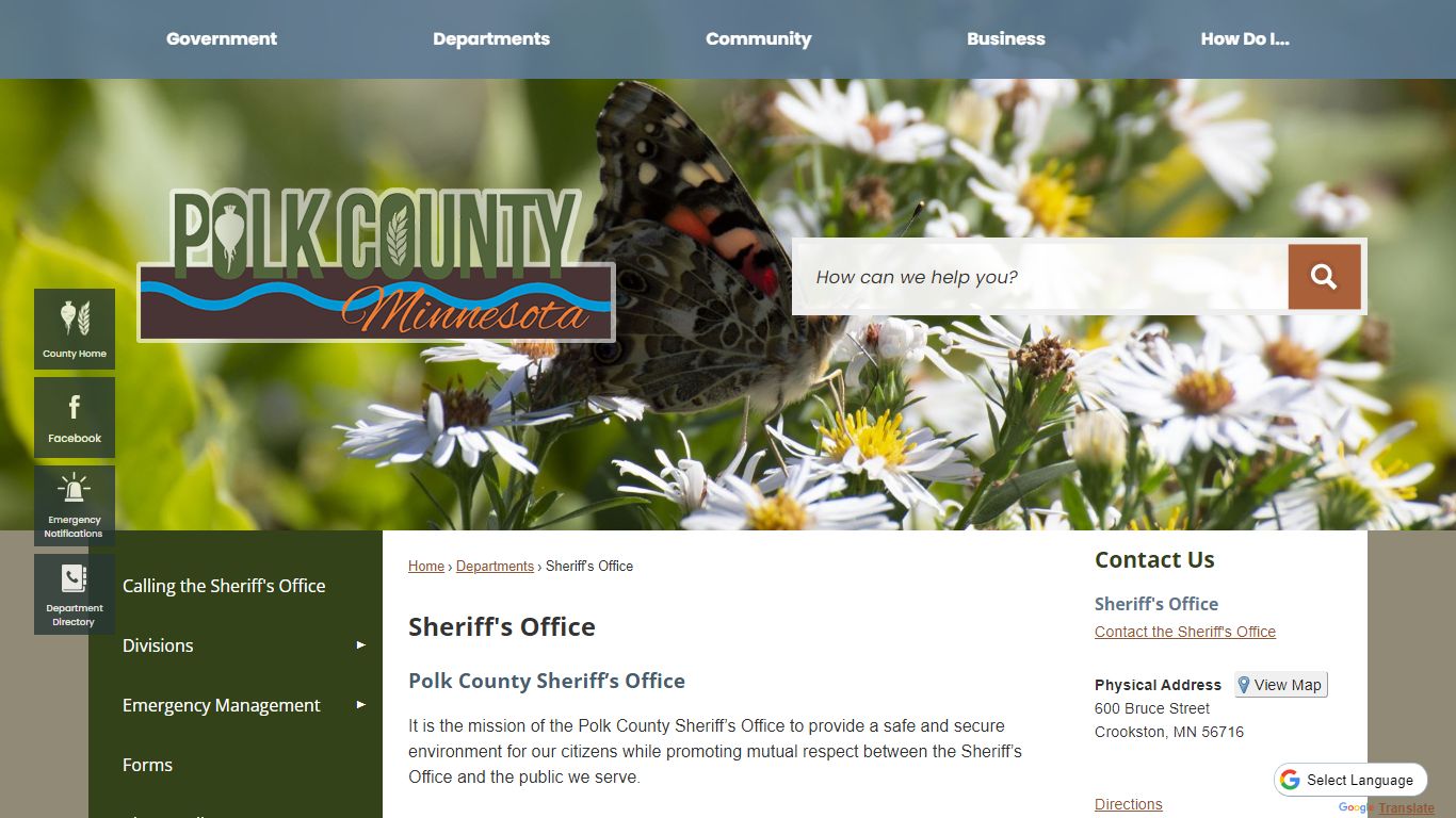 Sheriff's Office | Polk County, MN